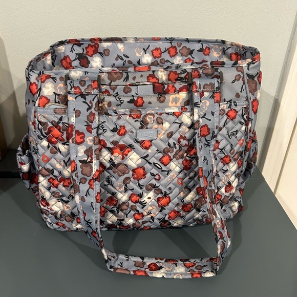 Lug Sprinter Tote in Blossom Blue - Picture 7 of 7